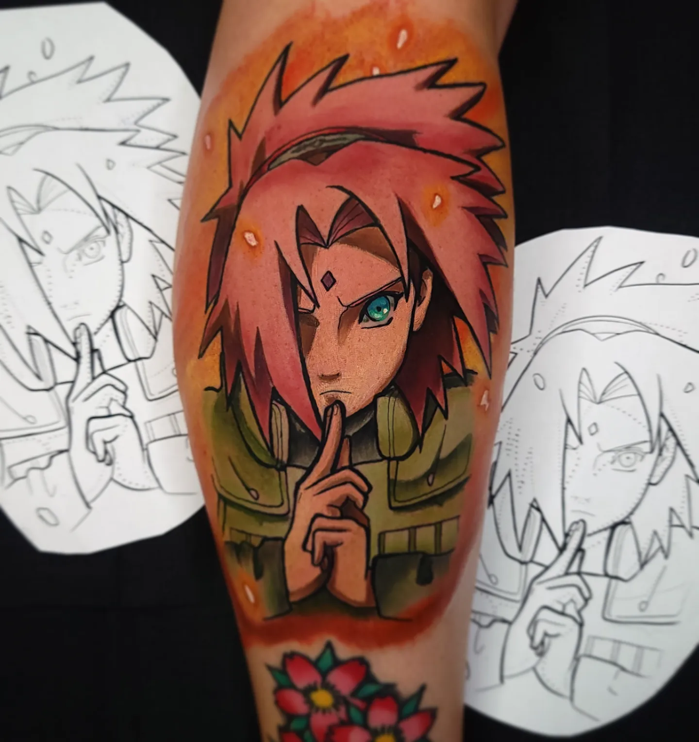 Tattoo by @m.truthtattoos β anime