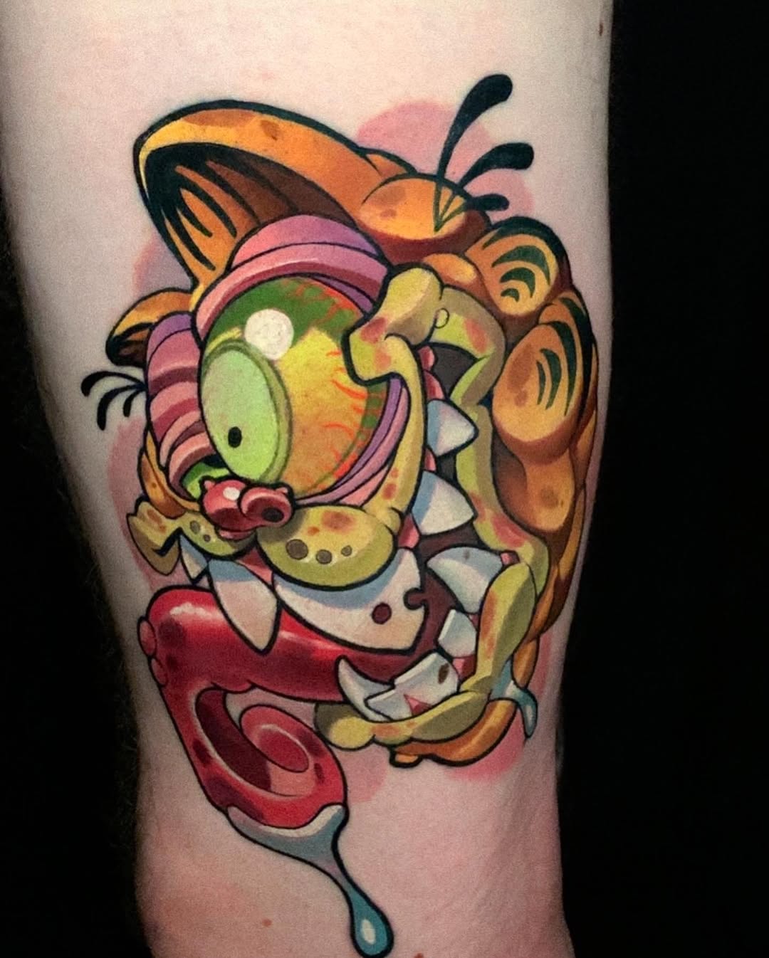 Tattoo by @silkywilsontattoos โ new_school, illustrative