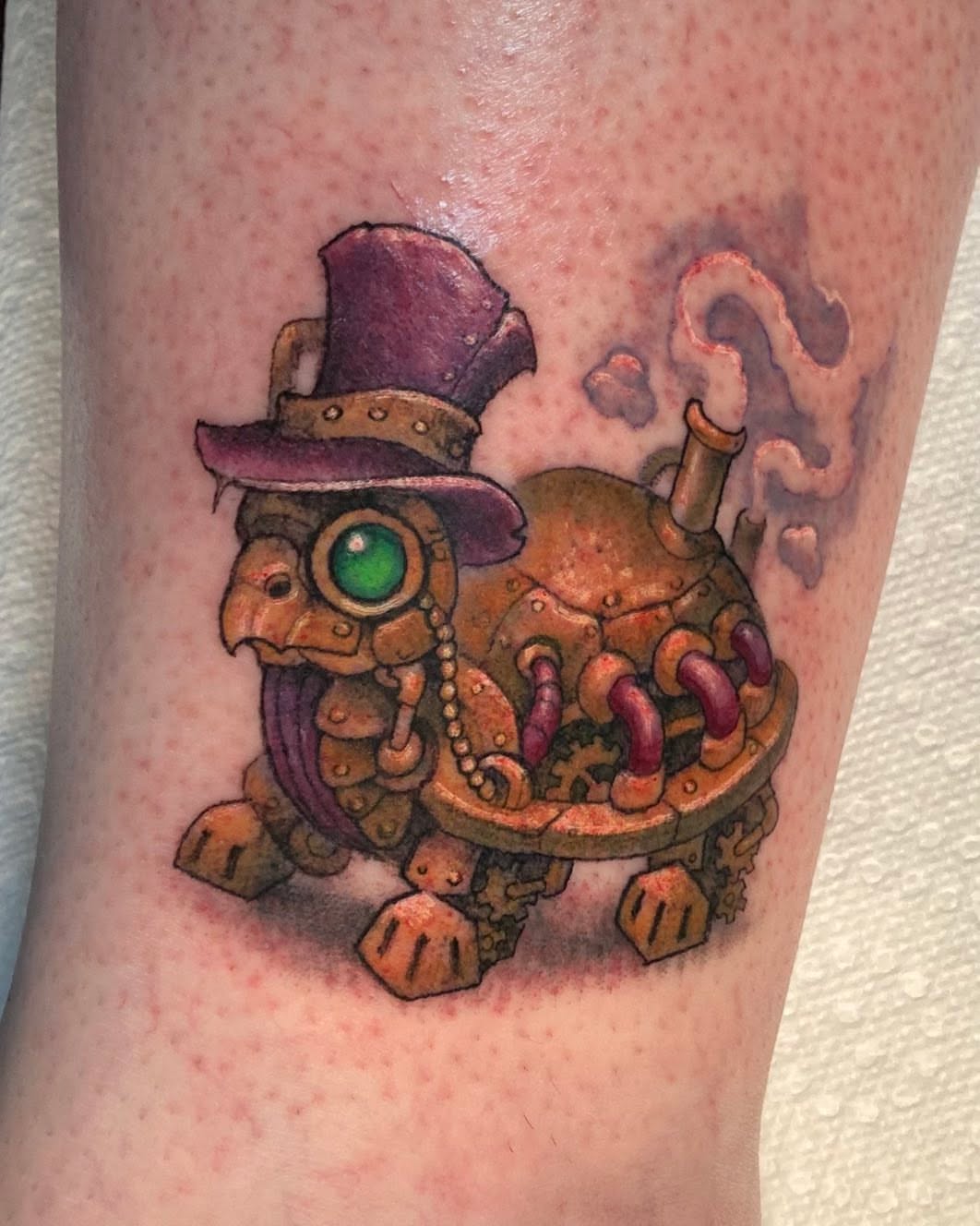 Tattoo by @jwheelwrighttattoos — watercolor