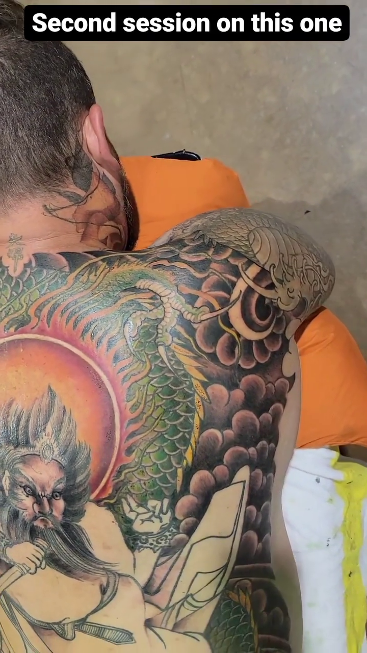 Tattoo by @mrjamesvaughn — japanese_irezumi
