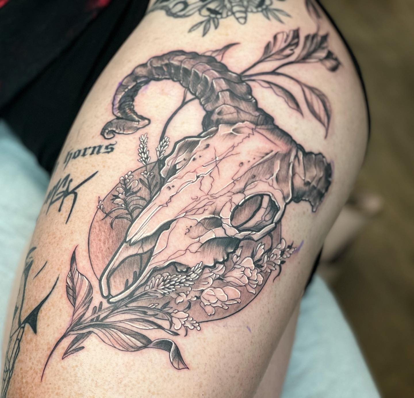 Tattoo by @miss_hell_radz — black_and_grey, realism