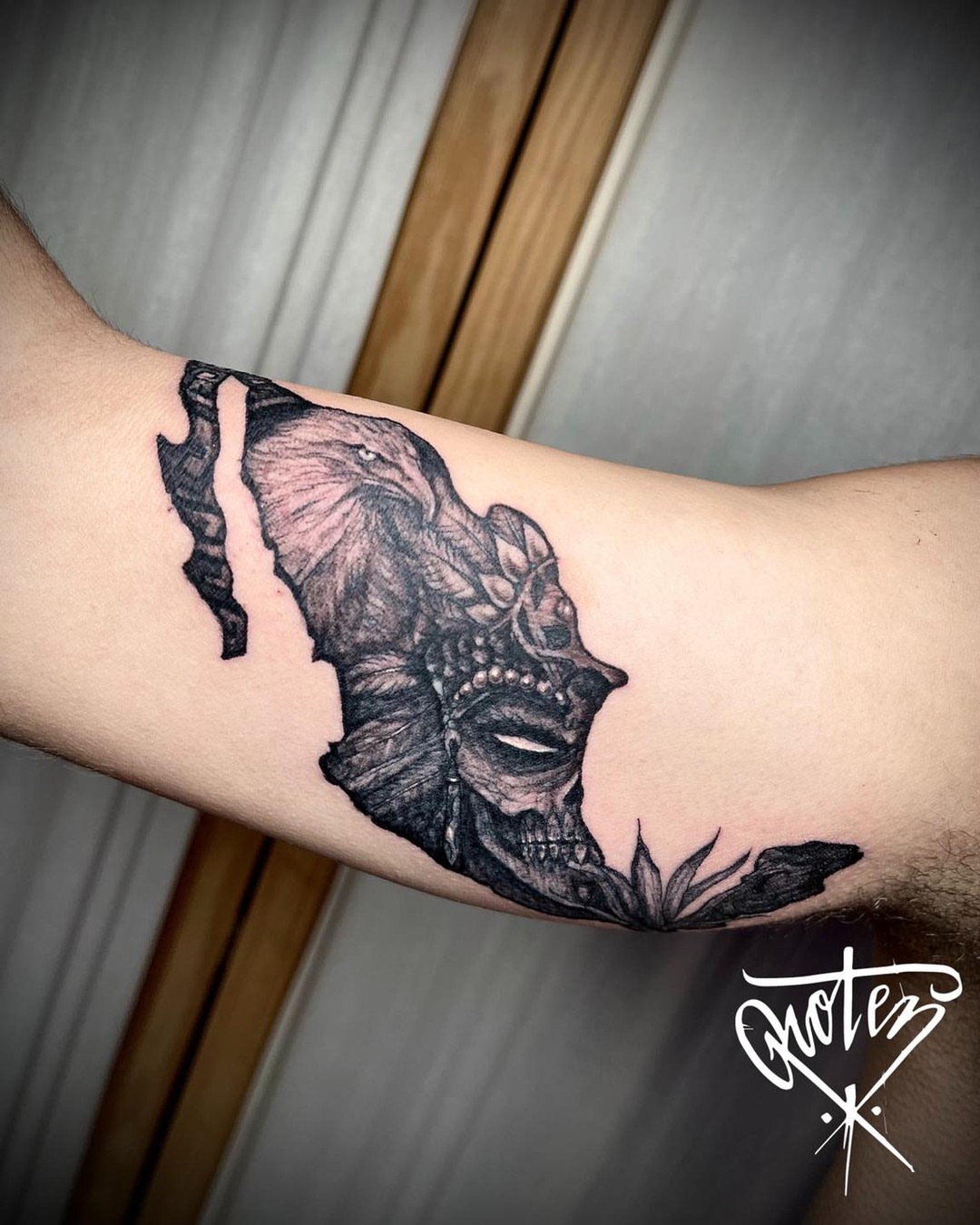 Tattoo by @rotenhill_tattoo — black_and_grey, realism