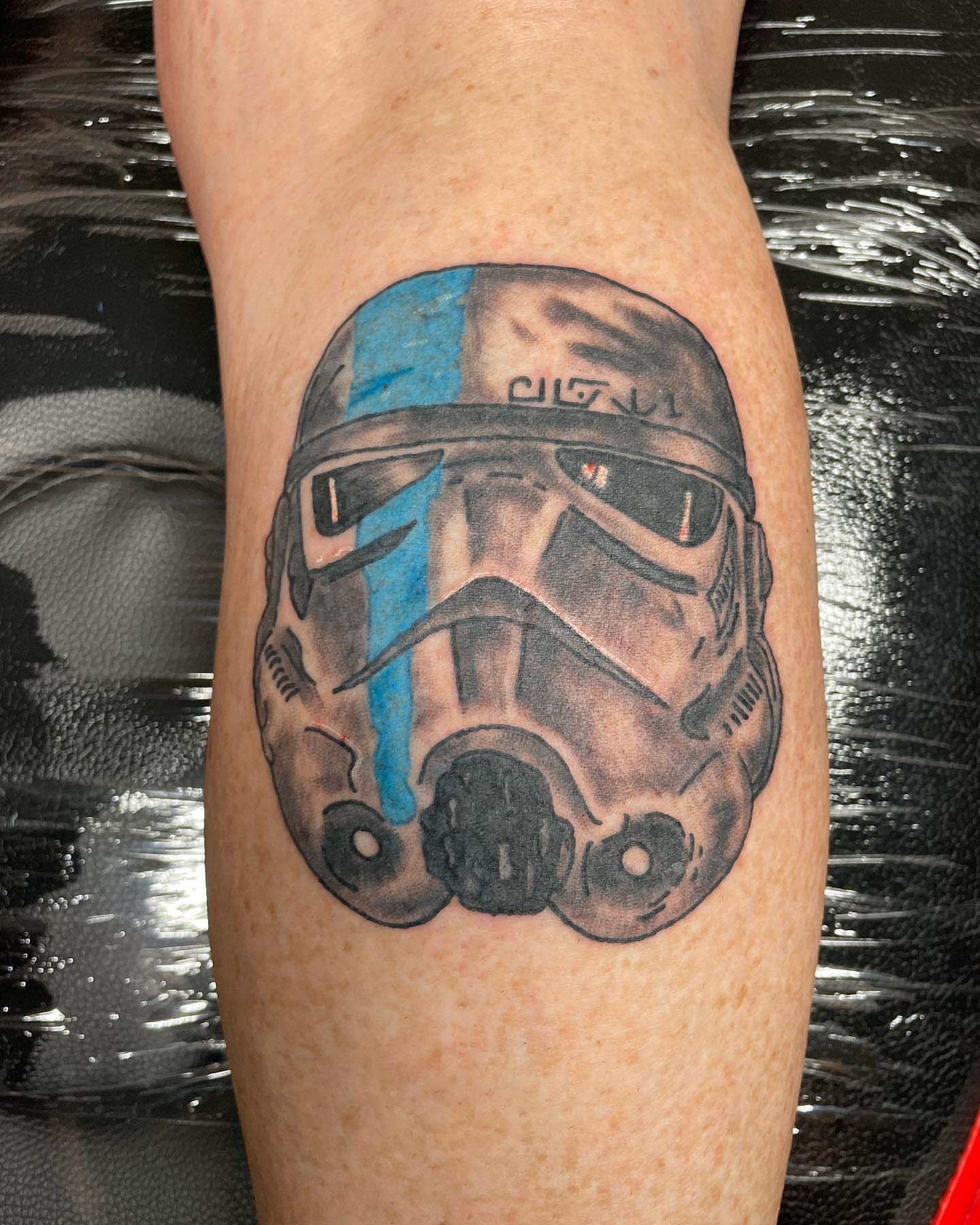 Tattoo by @poppins1384 — black_and_grey