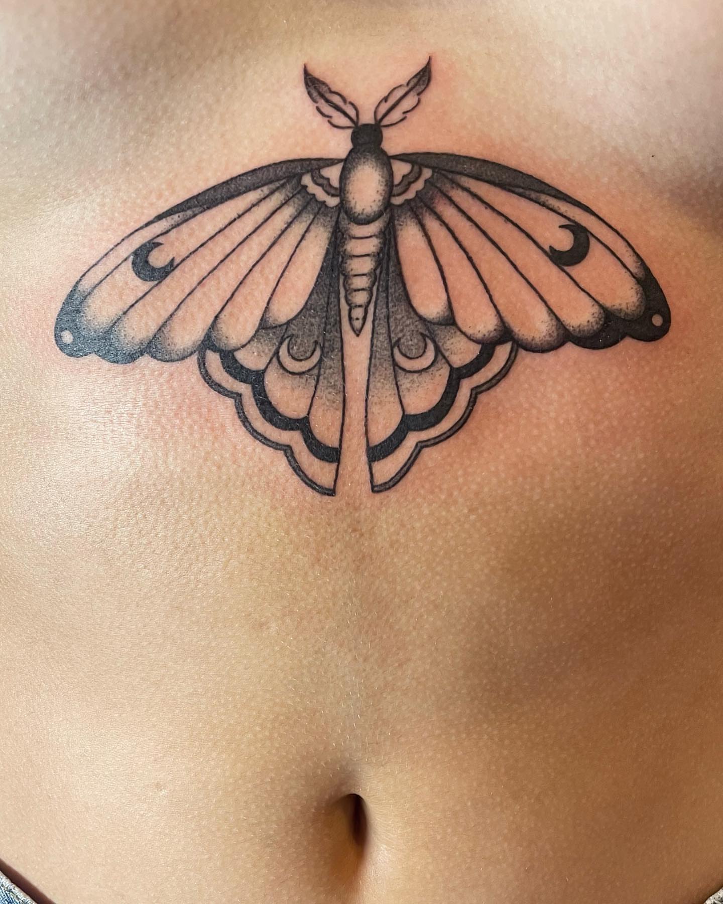 Tattoo by @kstuckeytattoos — black_and_grey