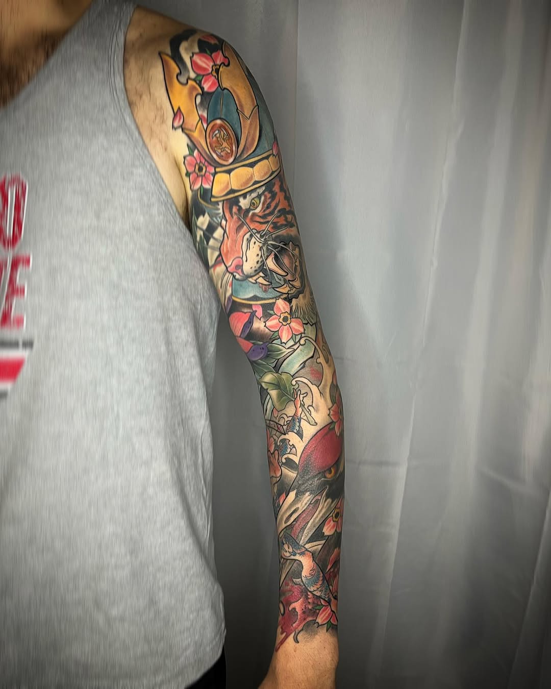 Tattoo by @biggstattoos — japanese_irezumi, realism