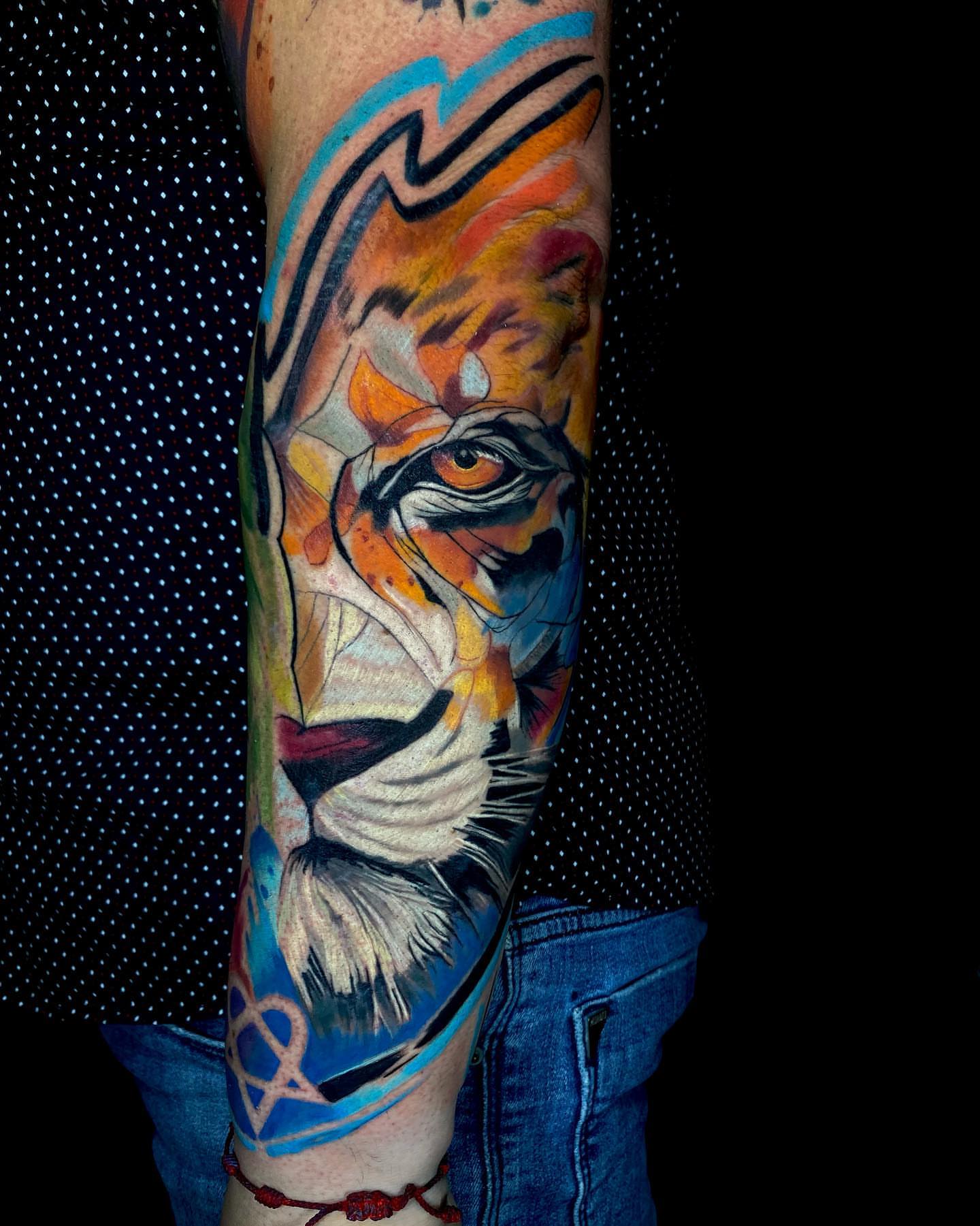 Tattoo by @nataly_fierro_art — realism, watercolor