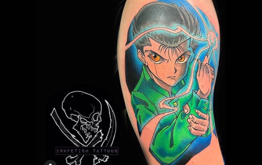 Tattoo by @inkfetish187 — anime