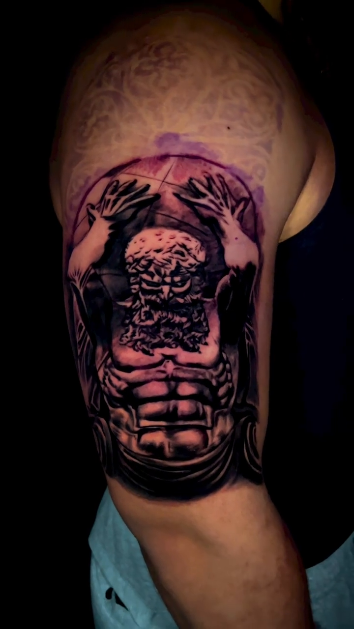 Tattoo by @tattoo_hec — realism, black_and_grey