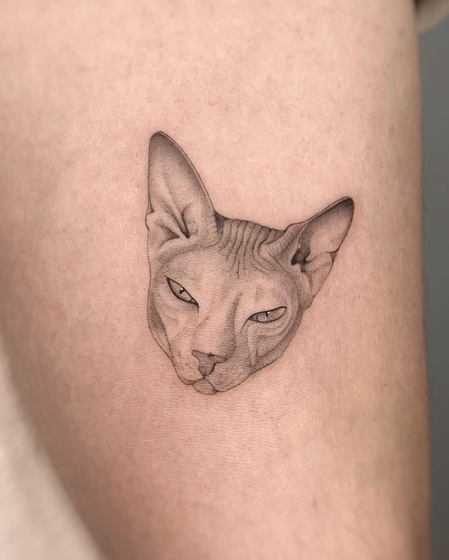Tattoo by @devamariyaa โ dotwork