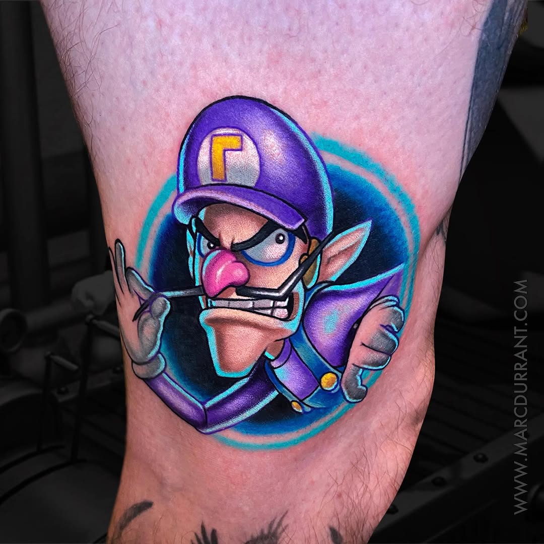 Tattoo by @marcdurrant — new_school, anime