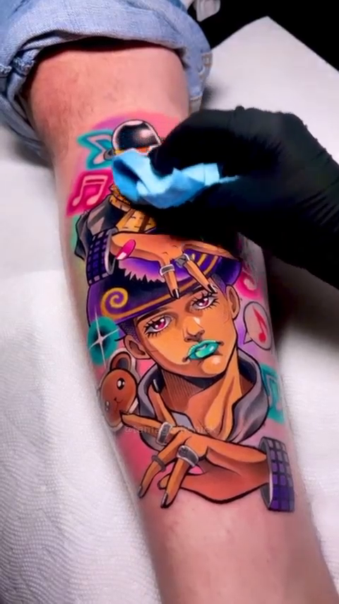 Tattoo by @tamagothchick β new_school