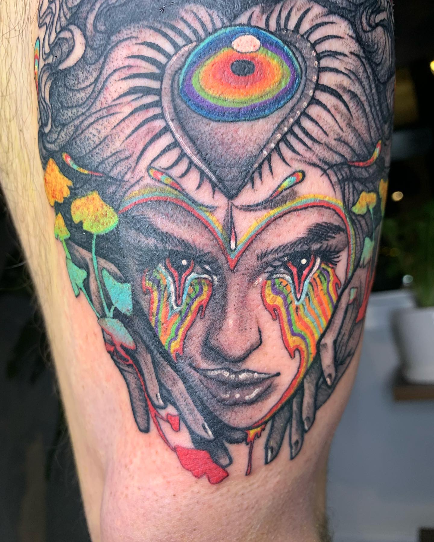 Tattoo by @kaiatattoos — surrealism