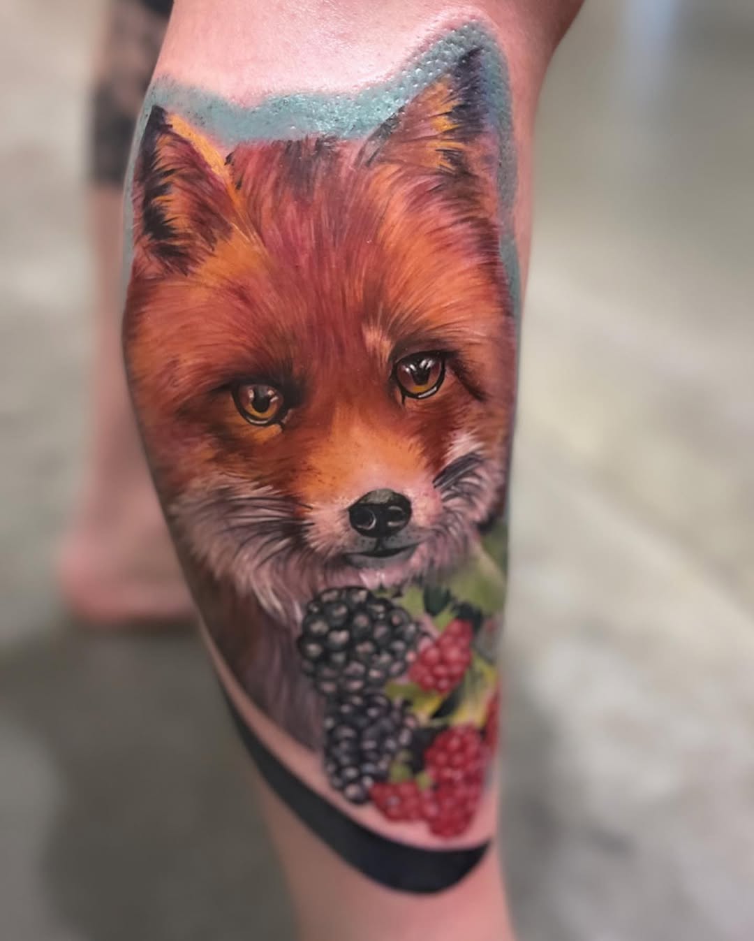 Tattoo by @rock_platinumkoi — realism, black_and_grey