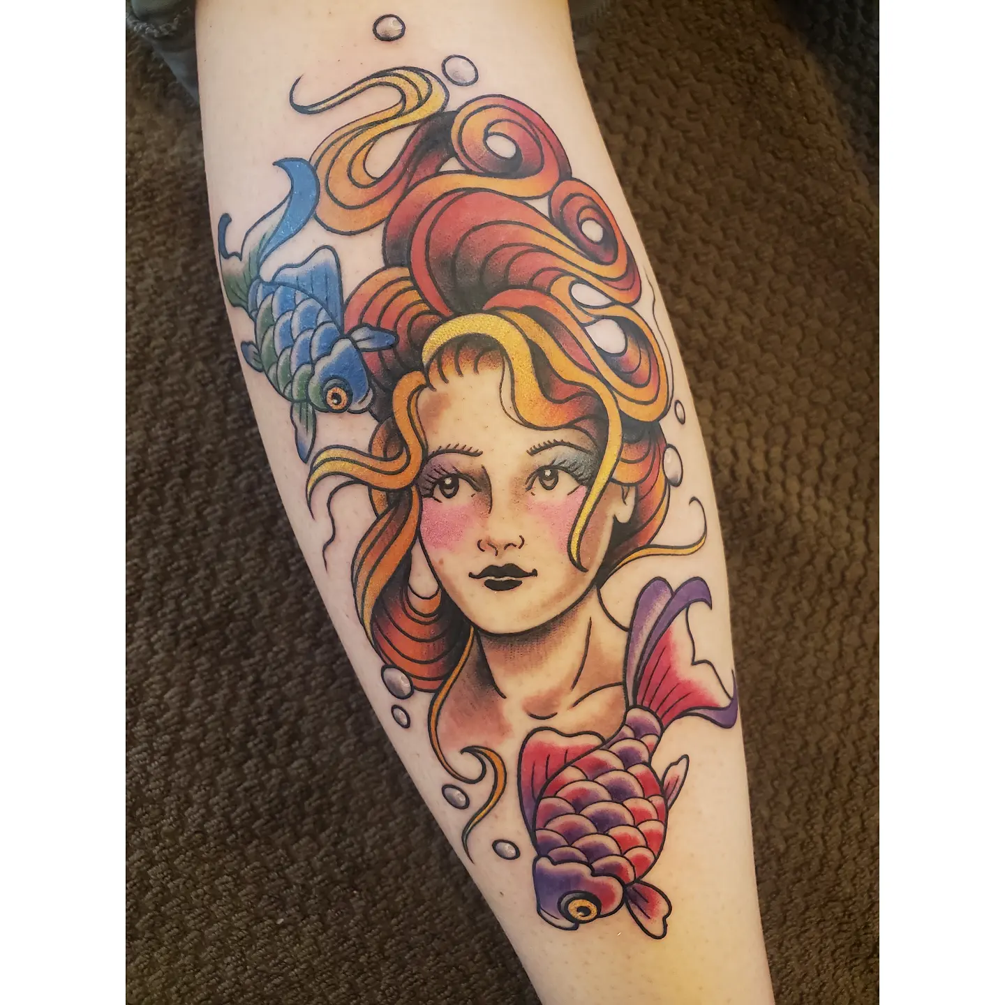 Tattoo by @katy_did_it — american_traditional, new_school
