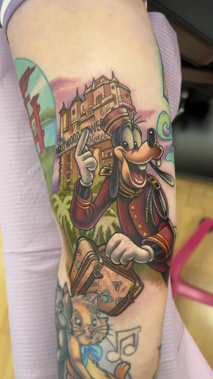 Tattoo by @aarisprout — new_school, anime