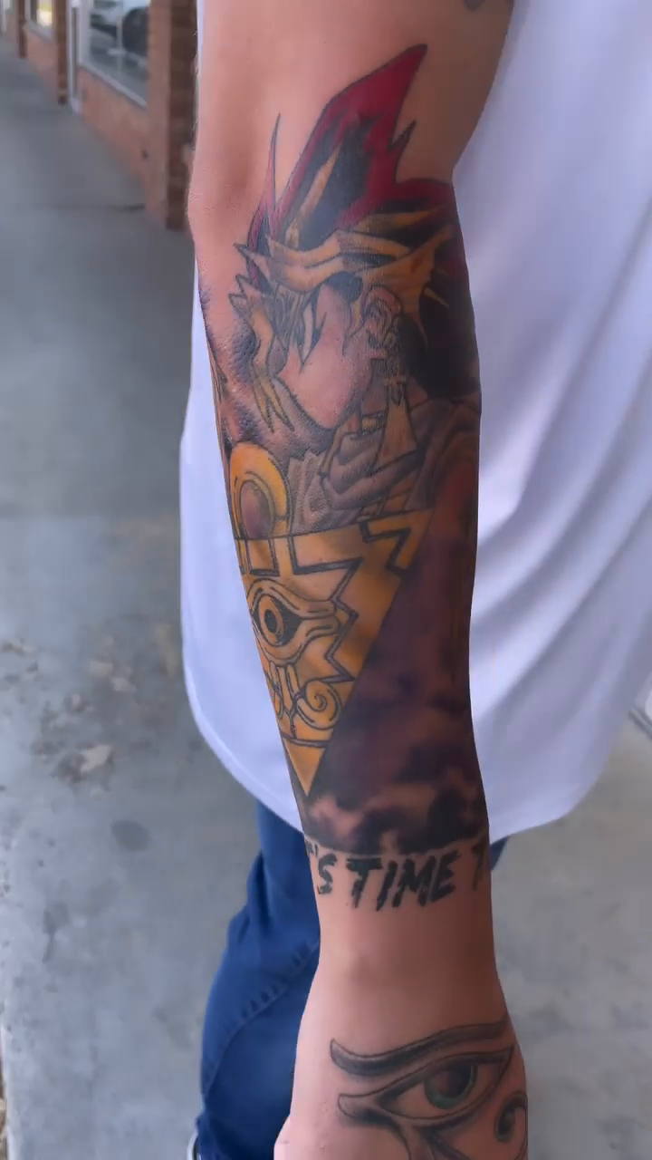Tattoo by @jeffywong09 — anime