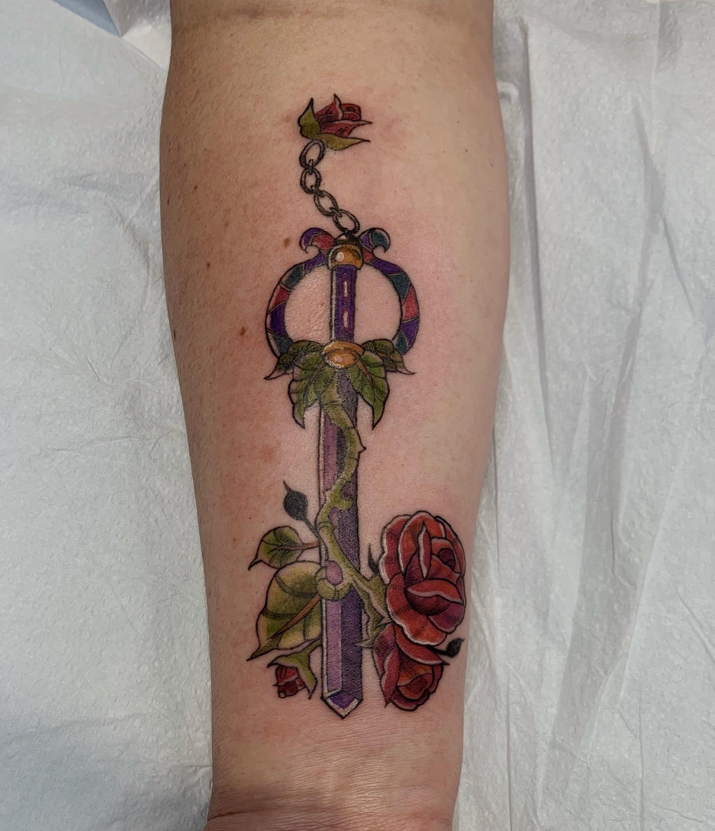 Tattoo by @mykymilk β new_school, realism