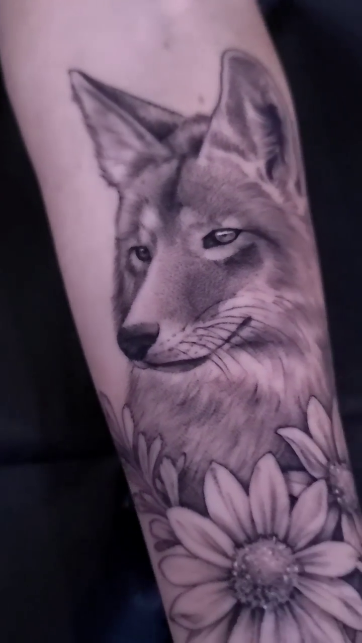 Tattoo by @jordanallredart — realism, black_and_grey