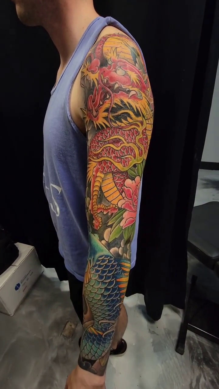 Tattoo by @mrjamesvaughn — japanese_irezumi