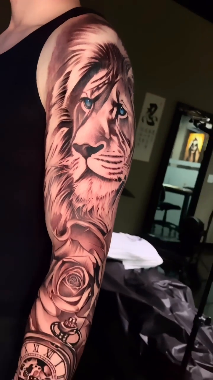 Tattoo by @ryanjenkinstattoo — realism, black_and_grey