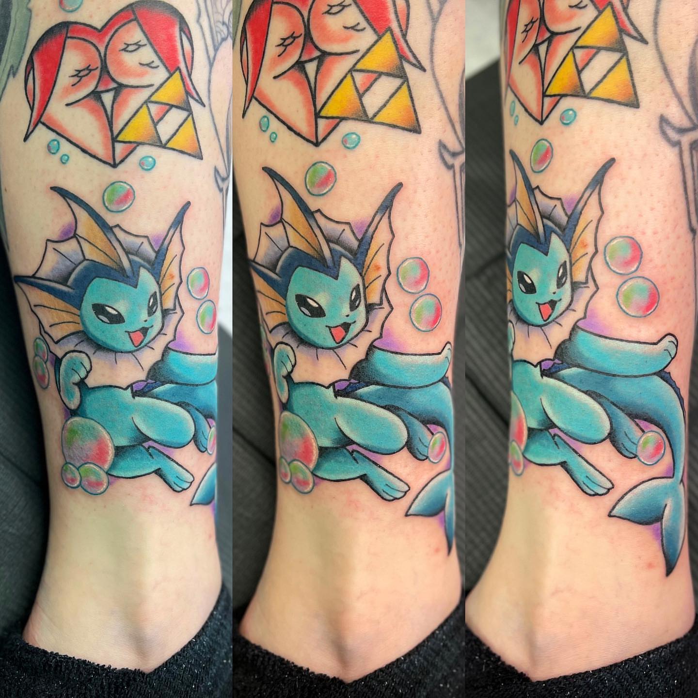 Veillonix new school tattoo on the forearm by Jake Snoddy, Franklin, Tennessee