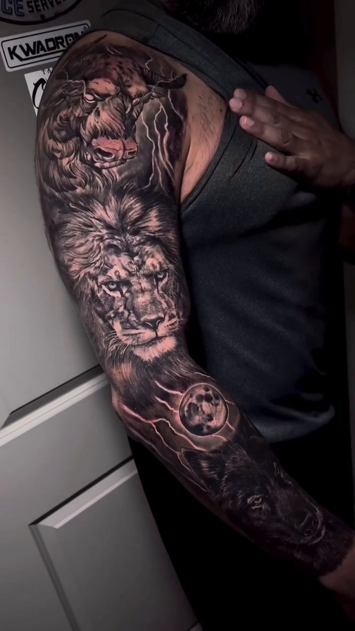 Tattoo by @henrryink — realism, black_and_grey