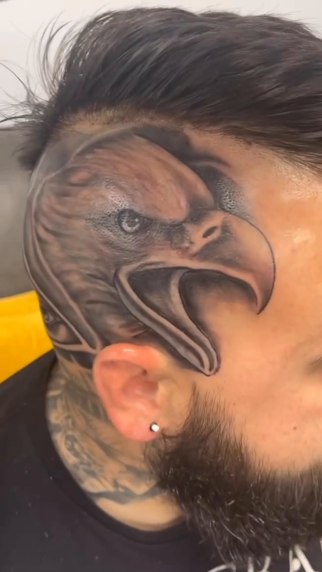 Tattoo by @bradbodenbendertattoos — realism, black_and_grey