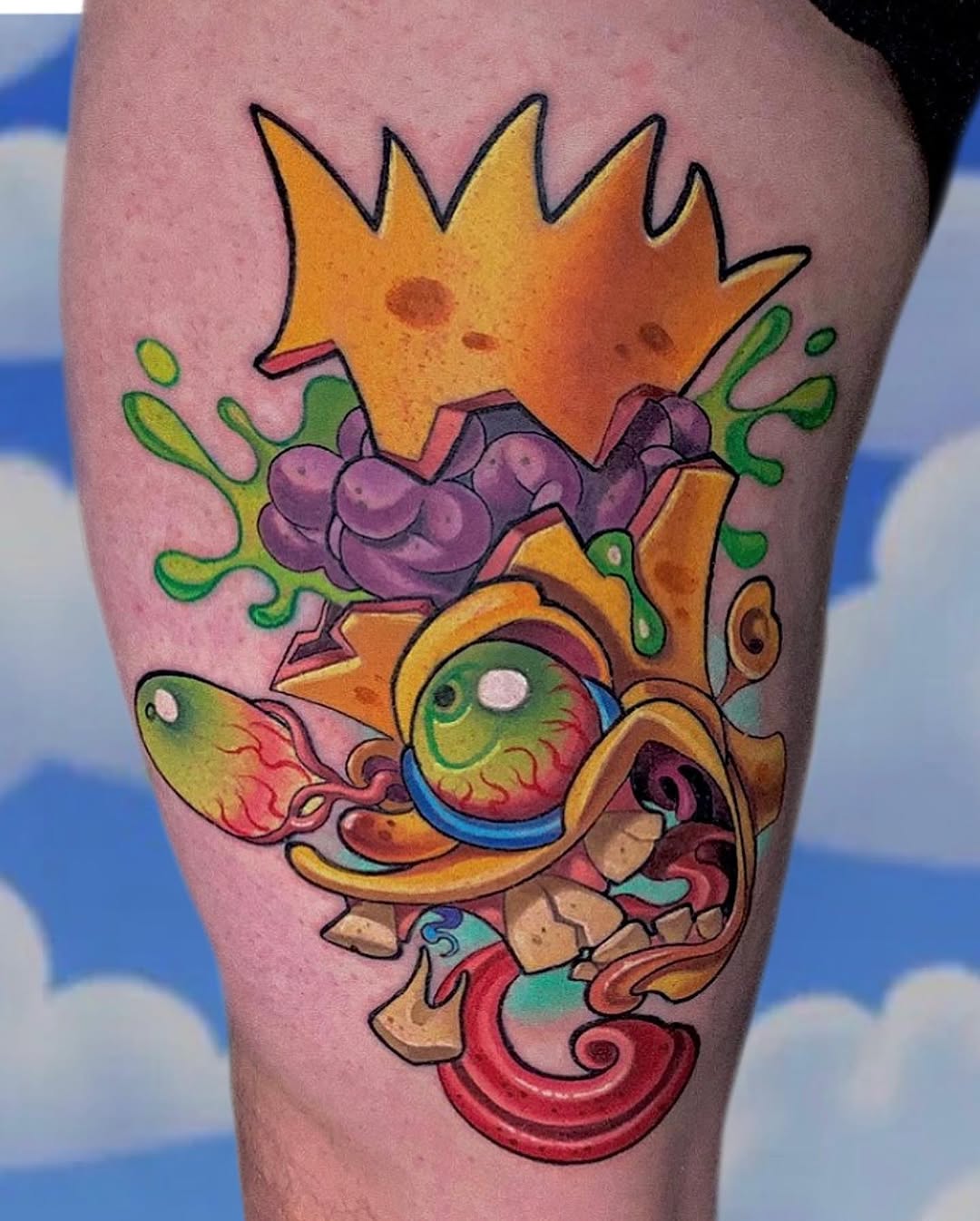 Tattoo by @silkywilsontattoos โ new_school