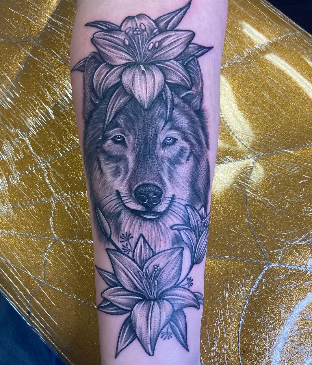 Tattoo by @robertcollinstattoo — realism, black_and_grey