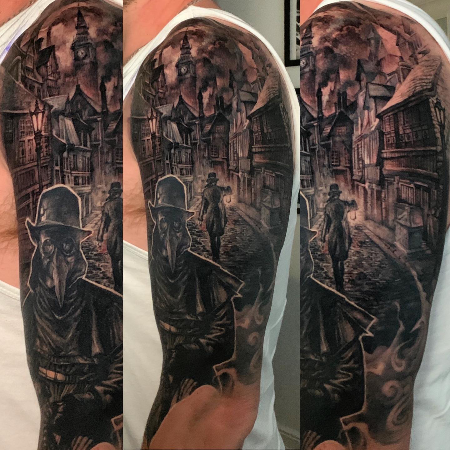 Tattoo by @roveink — dark_realism