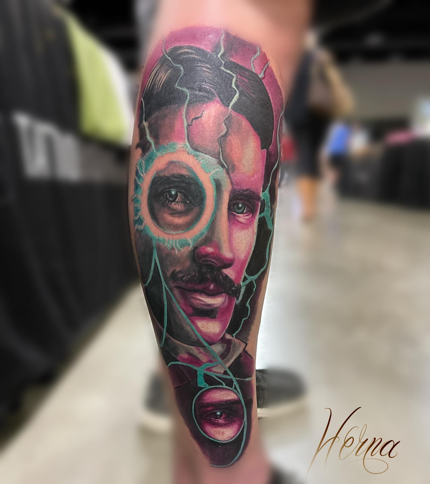 Tattoo by @herna.the.machine — realism, dark_realism