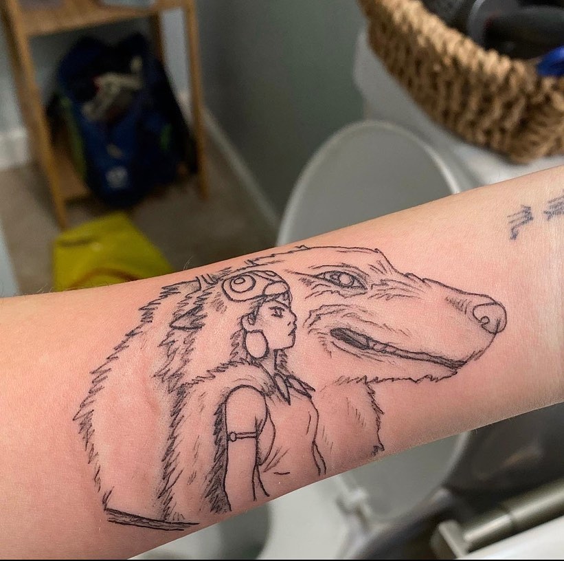 Tattoo by @inkedbymiranda — black_and_grey, realism