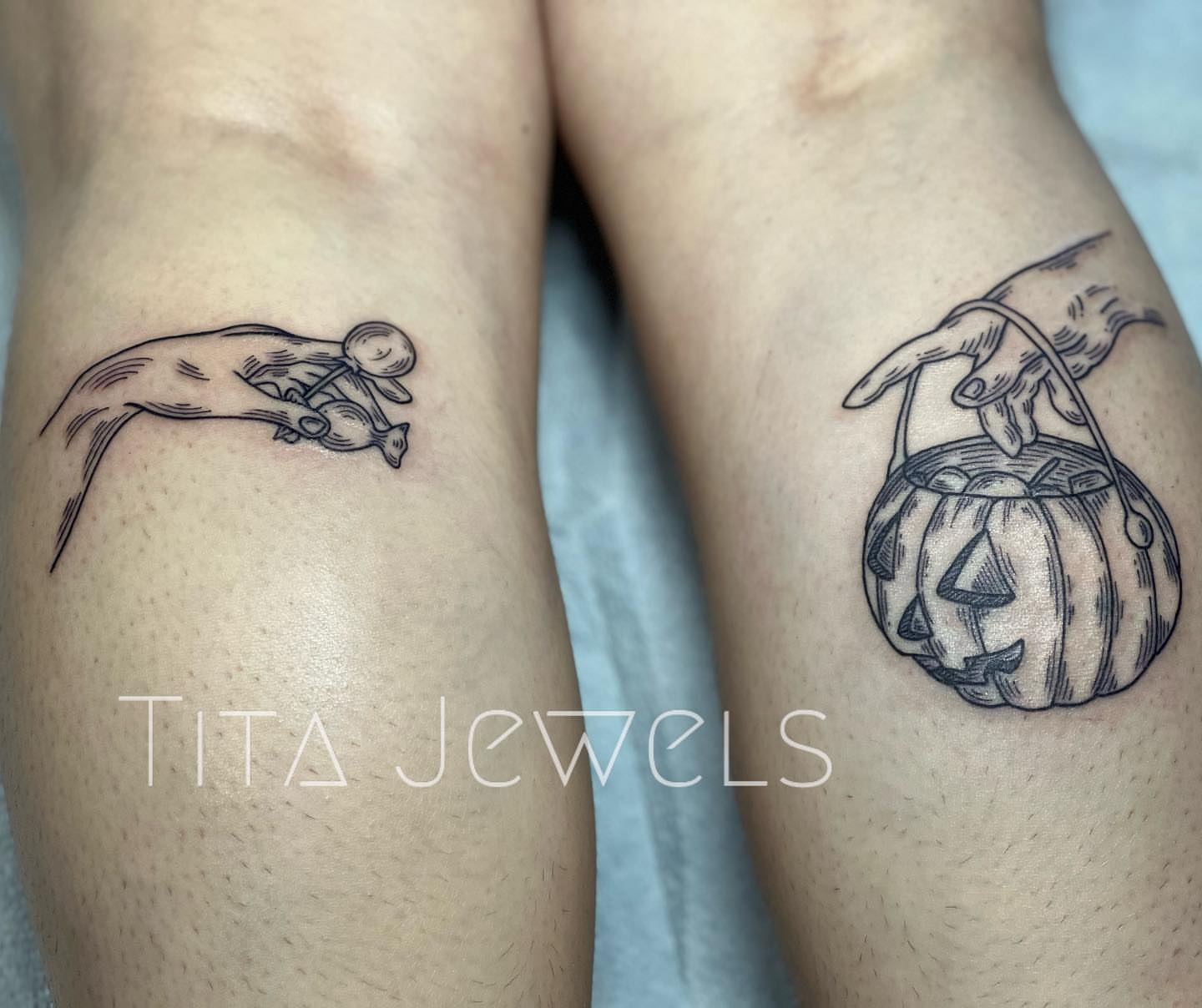 Tattoo by @titajewelstattoo — black_and_grey