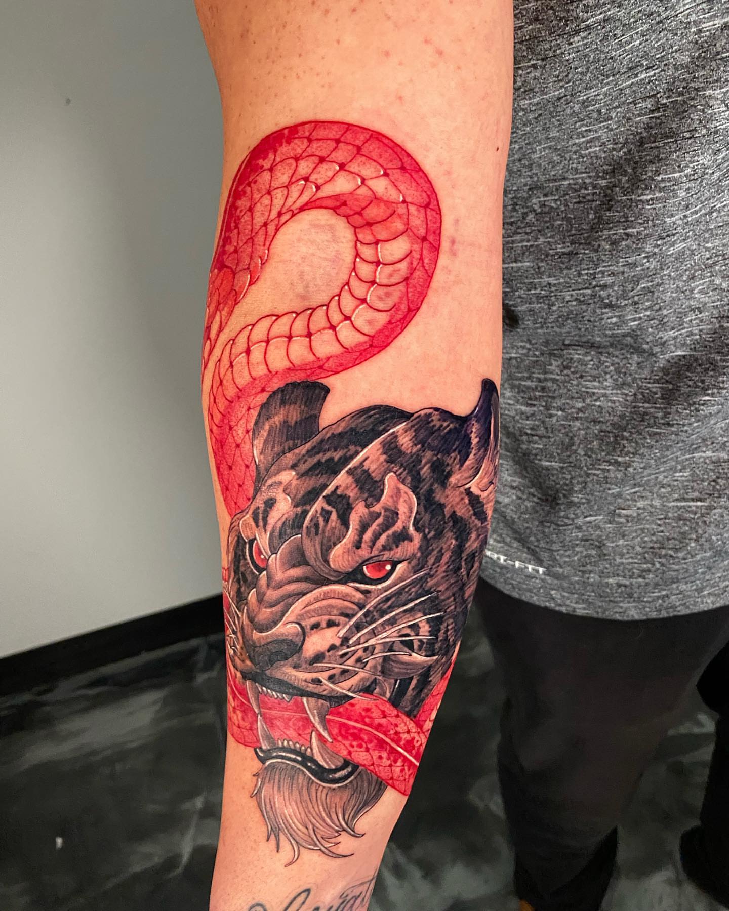 Tattoo by @truepigments — japanese_irezumi, realism