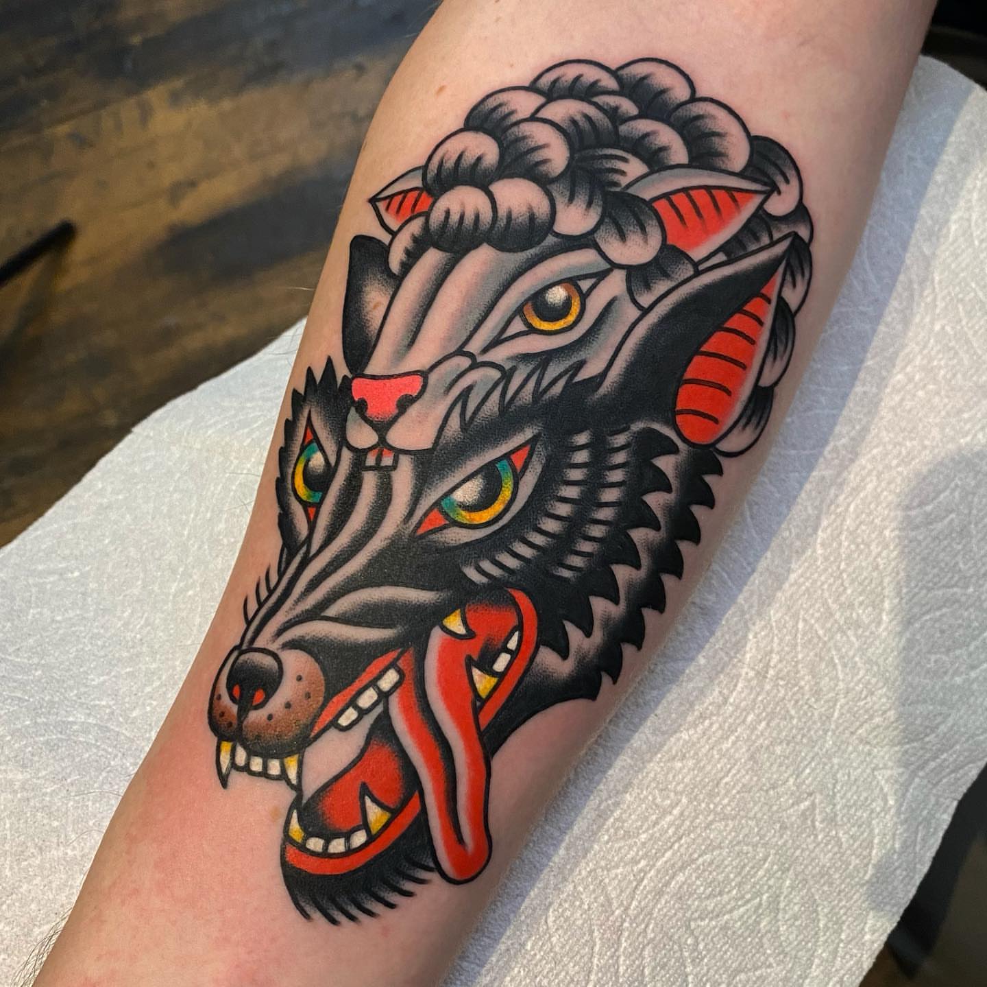 Tattoo by @andrewtattoos — american_traditional