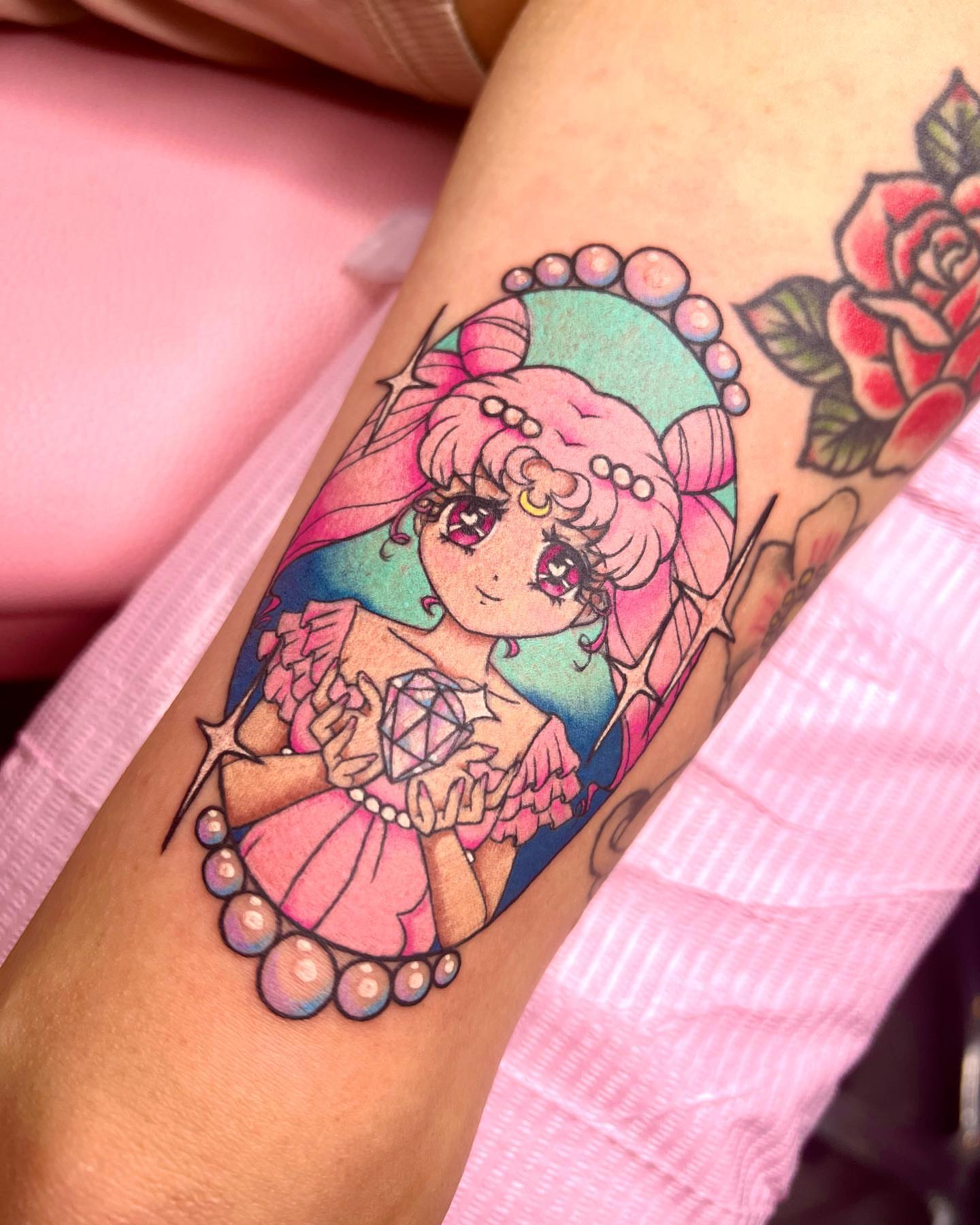 Tattoo by @tattoosbyjessicadowns — anime
