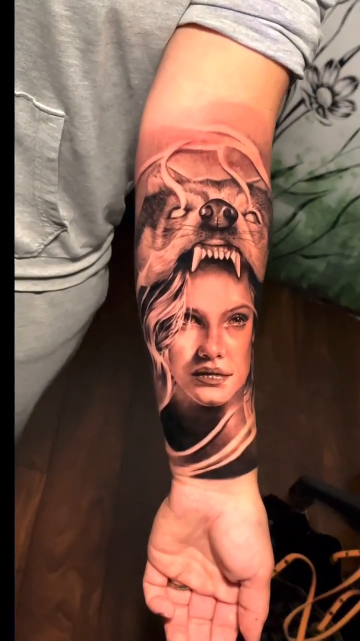 Tattoo by @juan_haka — realism, black_and_grey