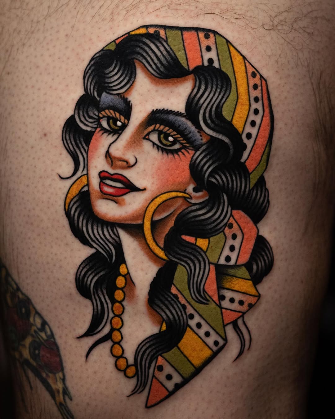 Tattoo by @dannyderrick — american_traditional, neo_traditional