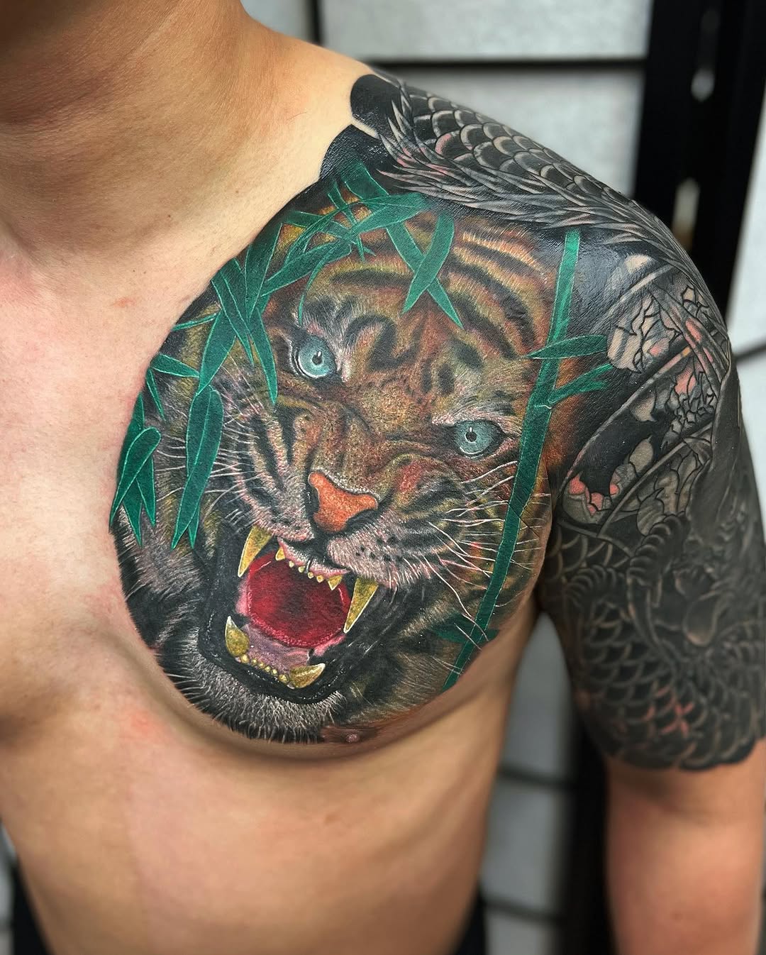 Tattoo by @chuntattoo — realism, japanese_irezumi