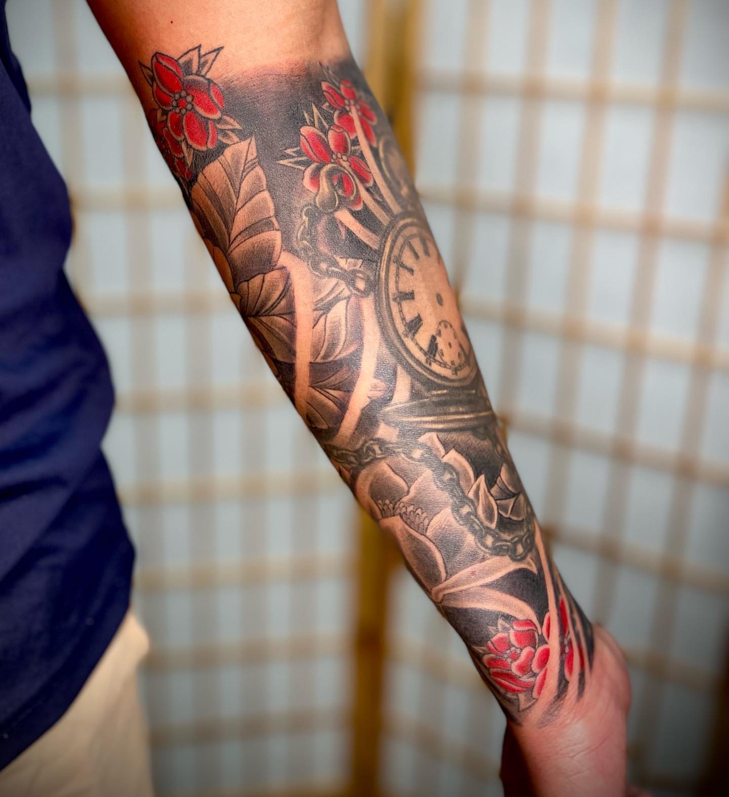 Tattoo by @tattooedbyrose — black_and_grey, realism