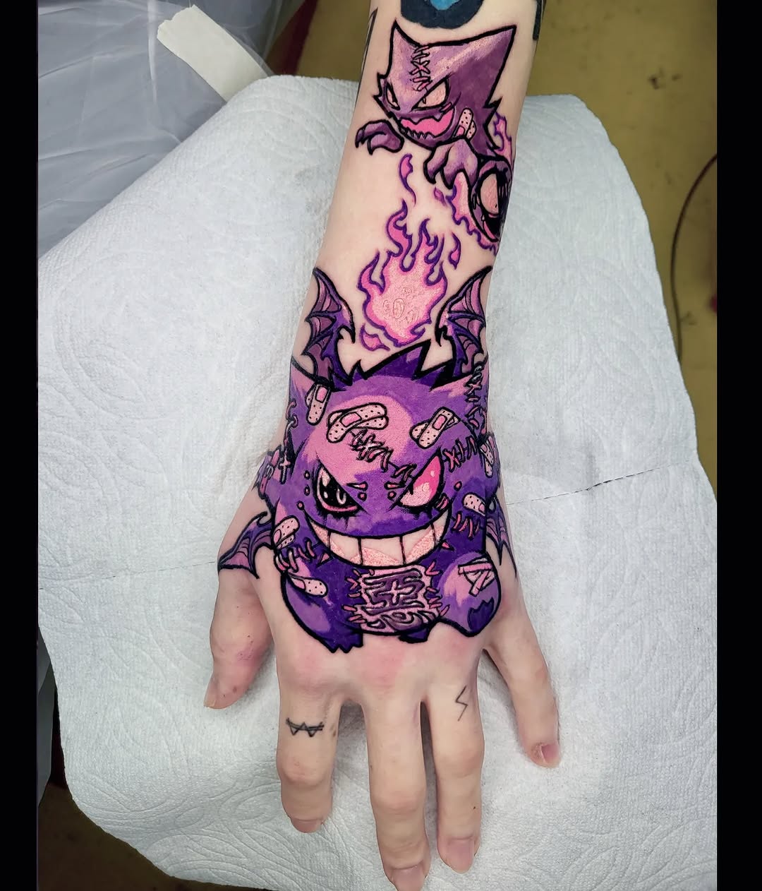 Tattoo by @sedtattoo — anime, new_school