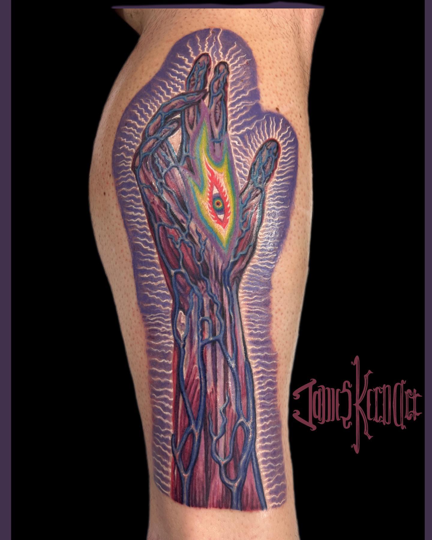 Tattoo by @jameskernart — surrealism