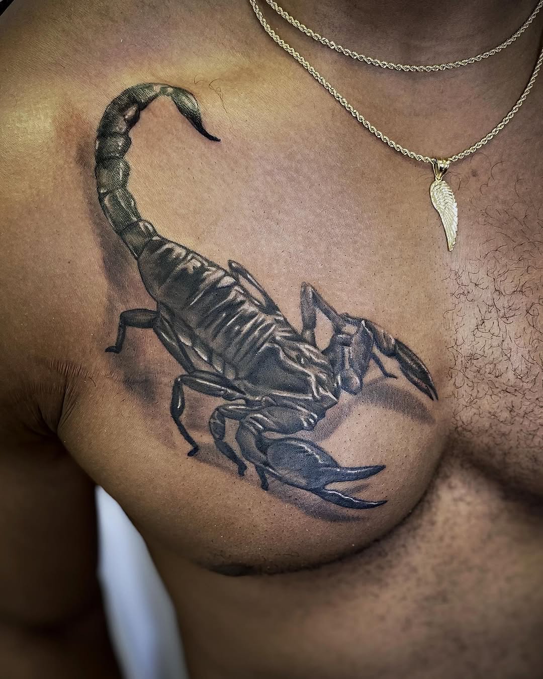 Tattoo by @art_by_quindeelmitchell — black_and_grey, realism
