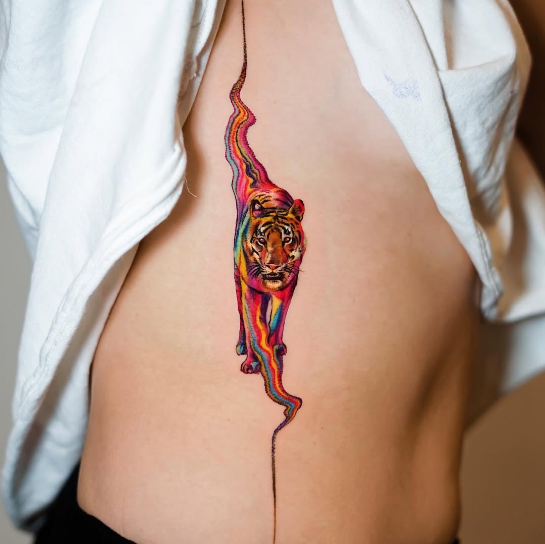 Tattoo by @jaer_tattoo — realism, watercolor