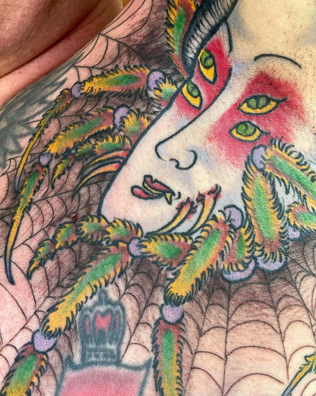 Tattoo by @kevinbetsch — japanese_irezumi, black_and_grey
