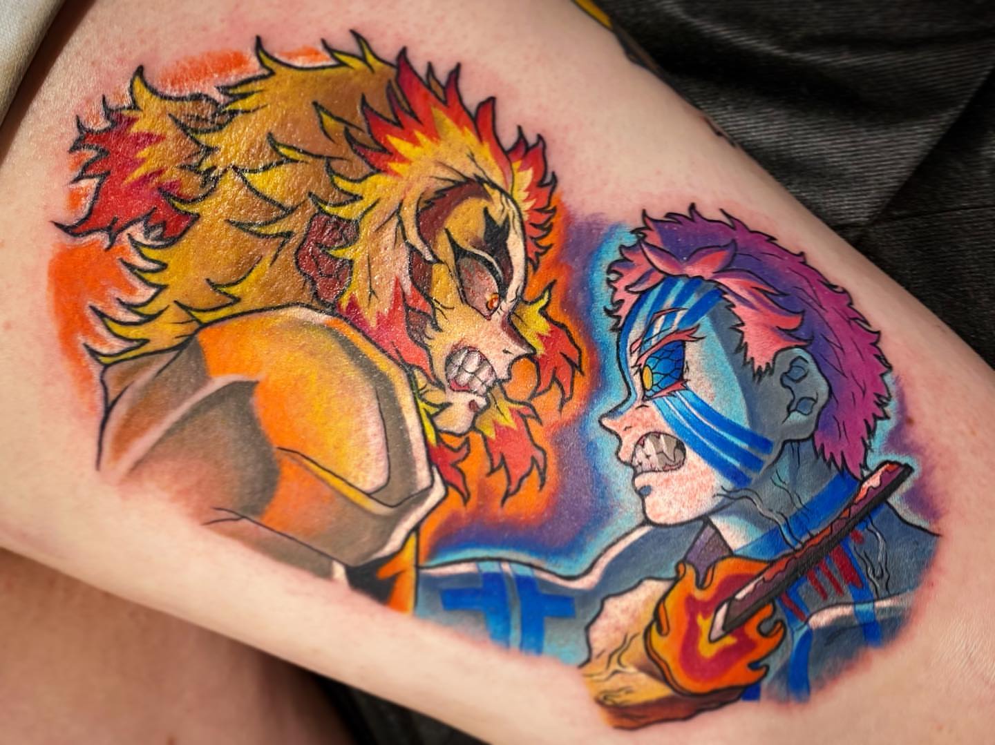 Tattoo by @sethmullintattoos — anime