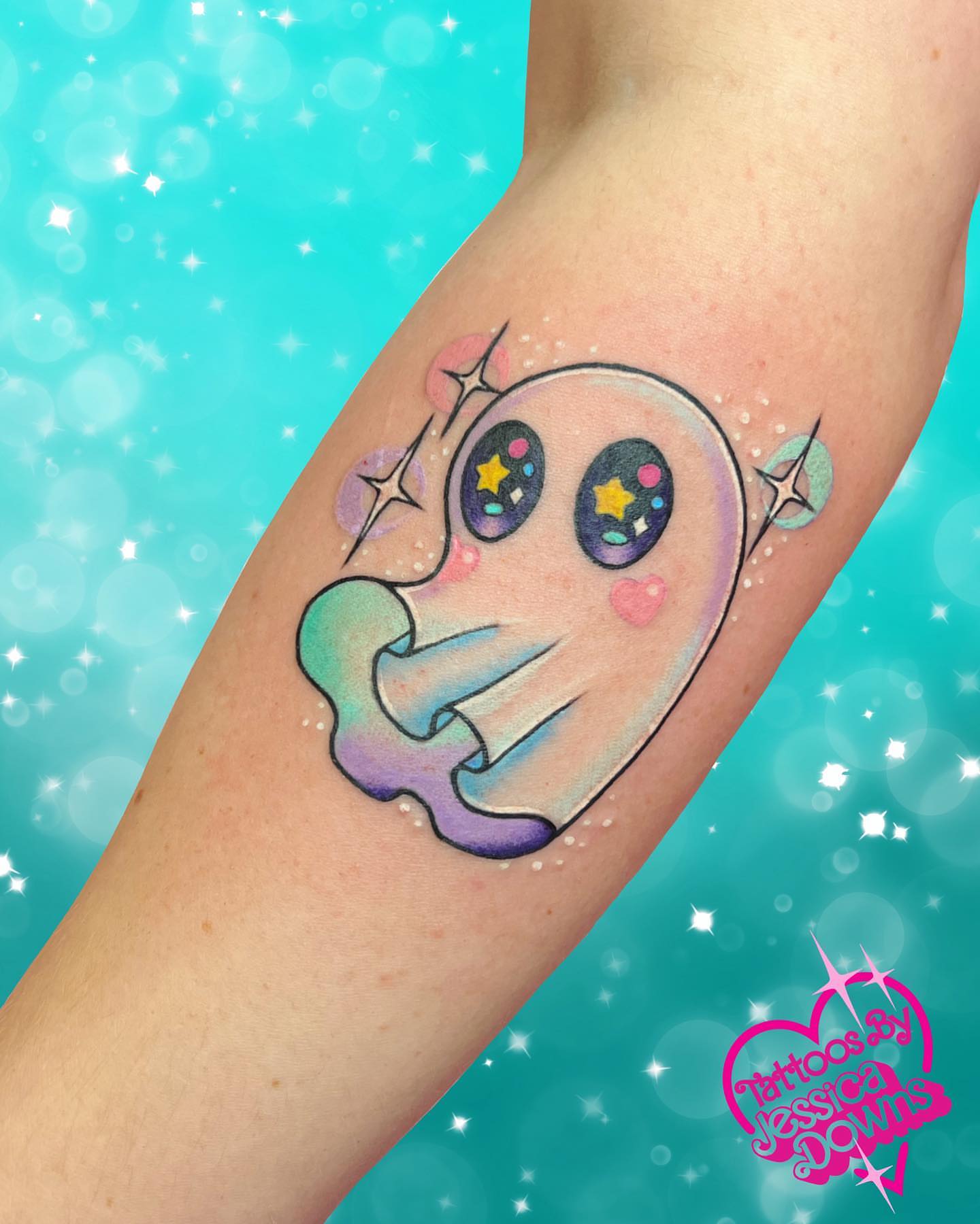 Tattoo by @tattoosbyjessicadowns — illustrative, anime