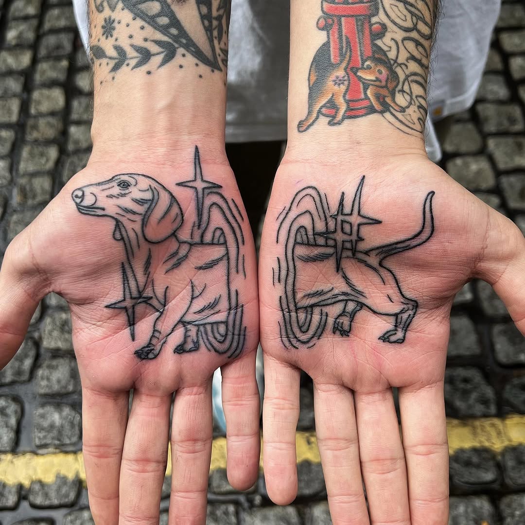 Tattoo by @walkerx — blackwork, ignorant
