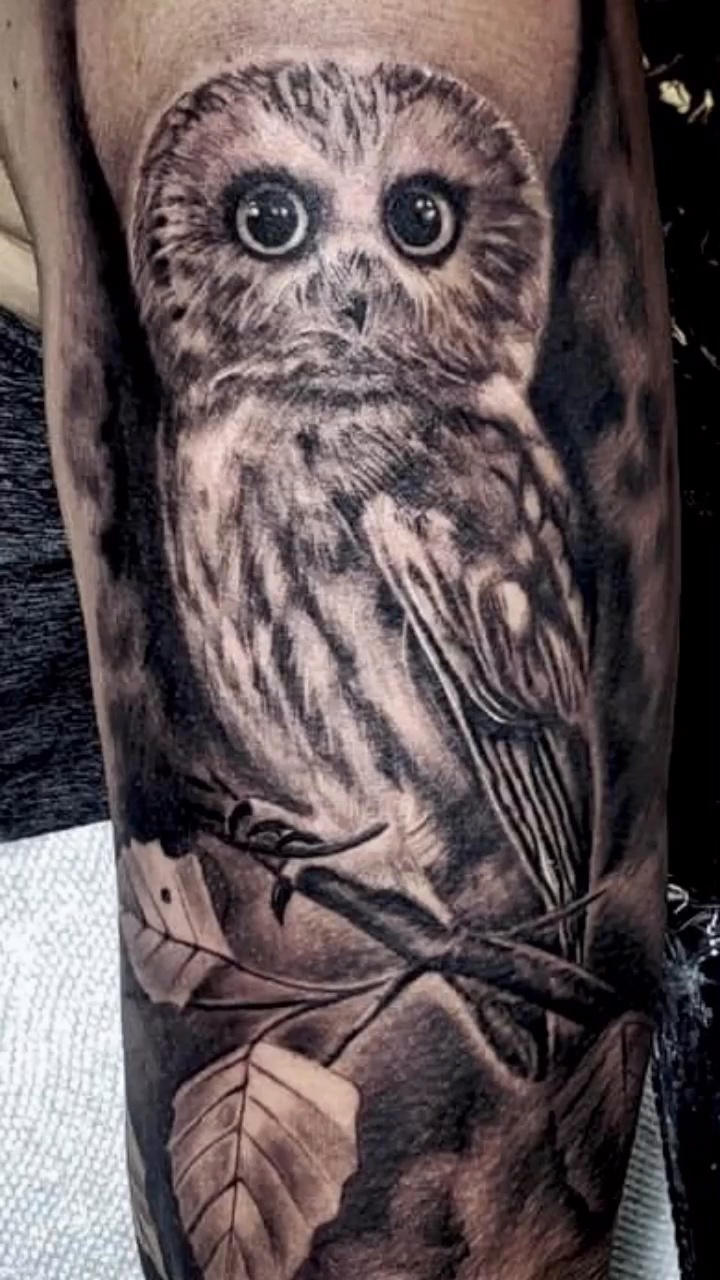 Tattoo by @art_by_quindeelmitchell — realism, black_and_grey