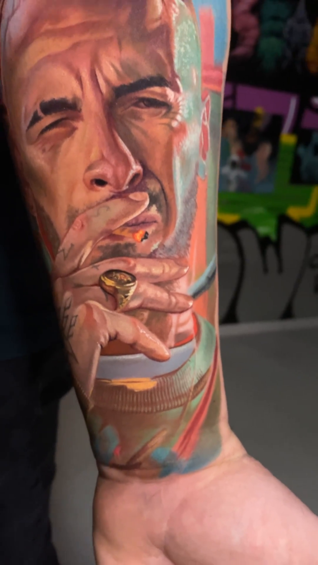 Tattoo by @nikolaymertsalov — realism